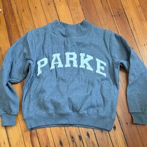 PARKE Women's Classic Gray Sweatshirt